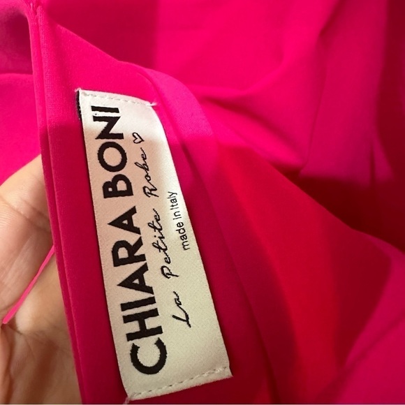 Chiara Boni Guendaline Halter Dress Knee length in pink size 2 - Picture 9 of 10